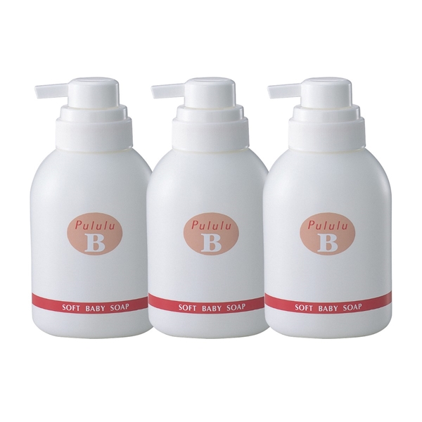 【3個組】Pululu B ソフトベビーソープ 500ml×3本
